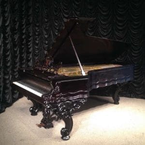 D. L. Fry Rococo Style Victorian Concert Grand Piano