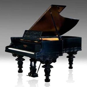 Fischer Victorian Parlor Grand Piano