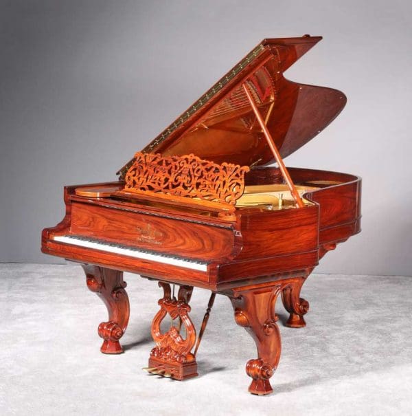 Stunning Steinway & Sons Style 1 Rococo Victorian Grand Piano