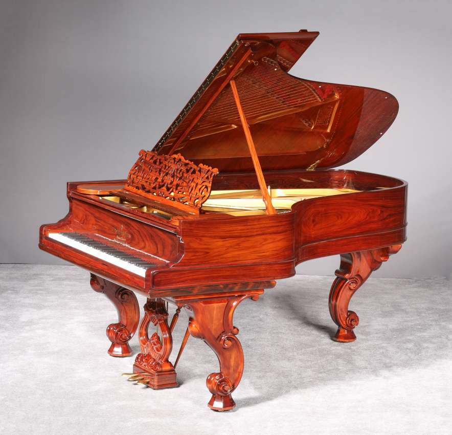 Stunning Steinway & Sons Style 1 Rococo Victorian Grand Piano