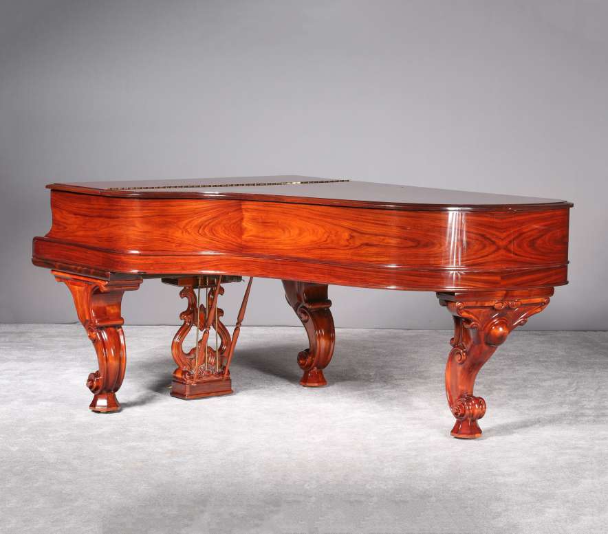 Stunning Steinway & Sons Style 1 Rococo Victorian Grand Piano