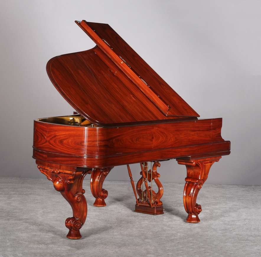 Stunning Steinway & Sons Style 1 Rococo Victorian Grand Piano