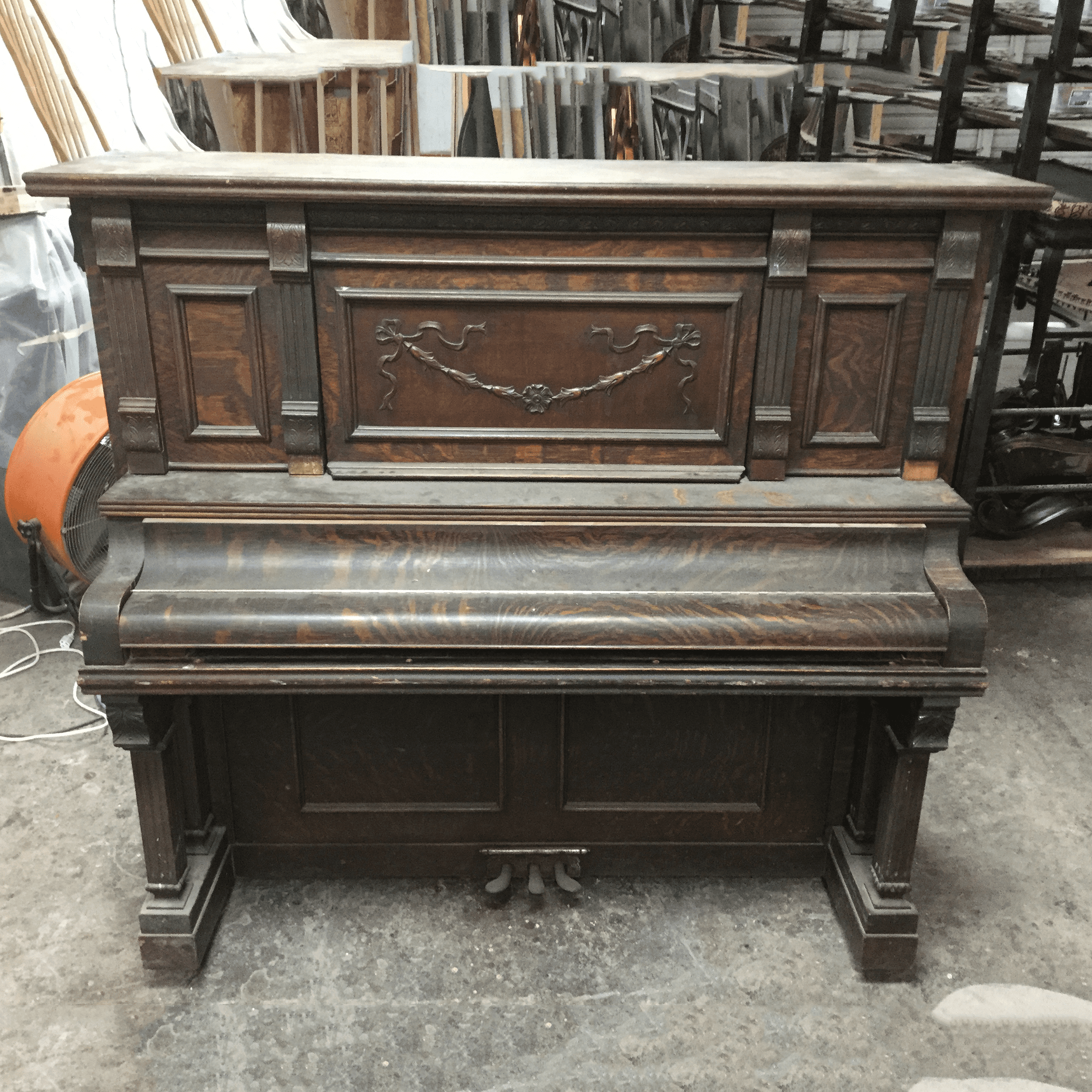 Unrestored-Beckwith-Upright-Piano