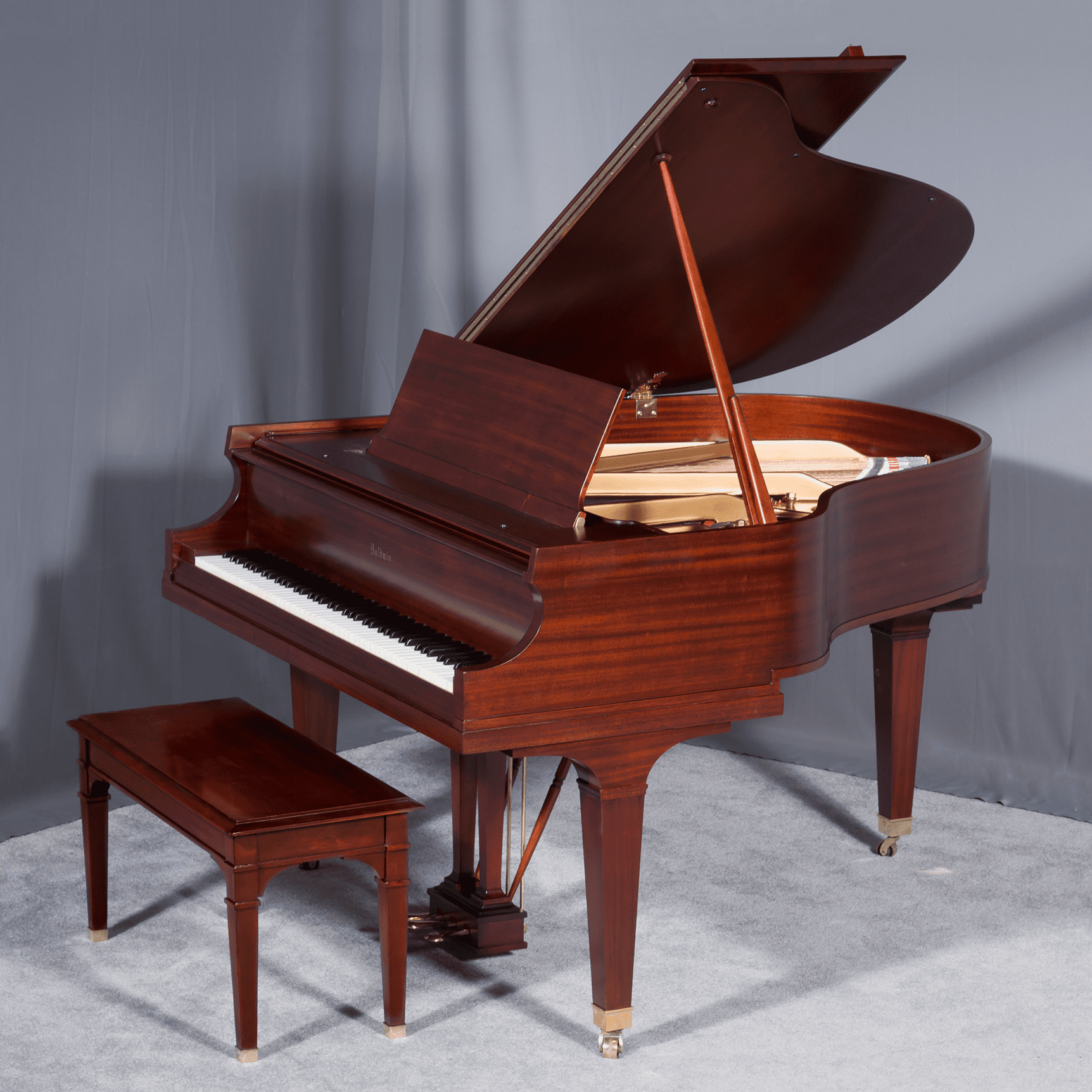 Antique-Baldwin-Baby-Grand-Piano-After-Restoration