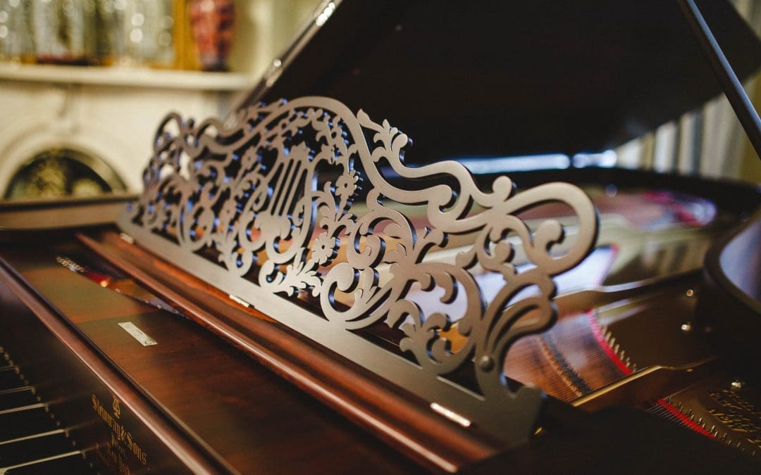 Antique Piano Shop opens its doors for the news to share a typical day inside the shop