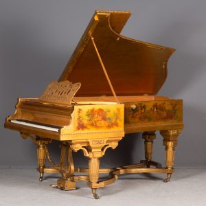 Exceptional Antique Pleyel & Co. Neoclassical Style Parlor Grand Piano