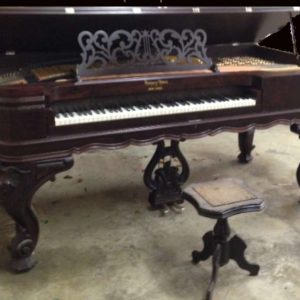 Haines Brothers Rosewood Square Grand Piano