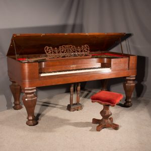 Early Empire Hazelton Square Grand Piano