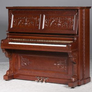 Ivers & Pond Oak Victorian Upright Piano