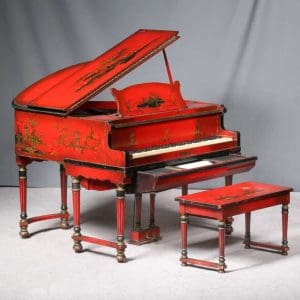 Kramer "Kewpie" Chinoiserie Style Mini-Grand Player Piano