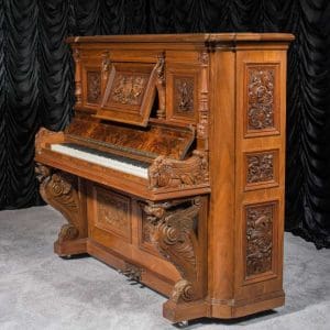 H & F Hoerr Custom Made Canadian Upright Piano