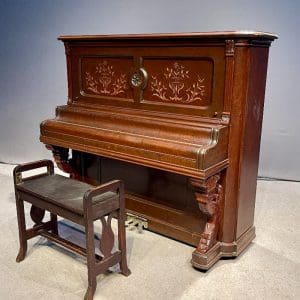J. F. Cook Upright Grand Piano