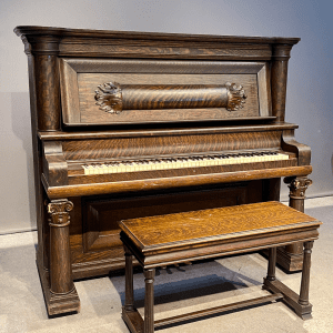 Bush & Lane Pompeiian Style Upright Piano