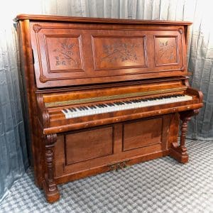 Elegant Ivers & Pond Victorian Style Upright Piano
