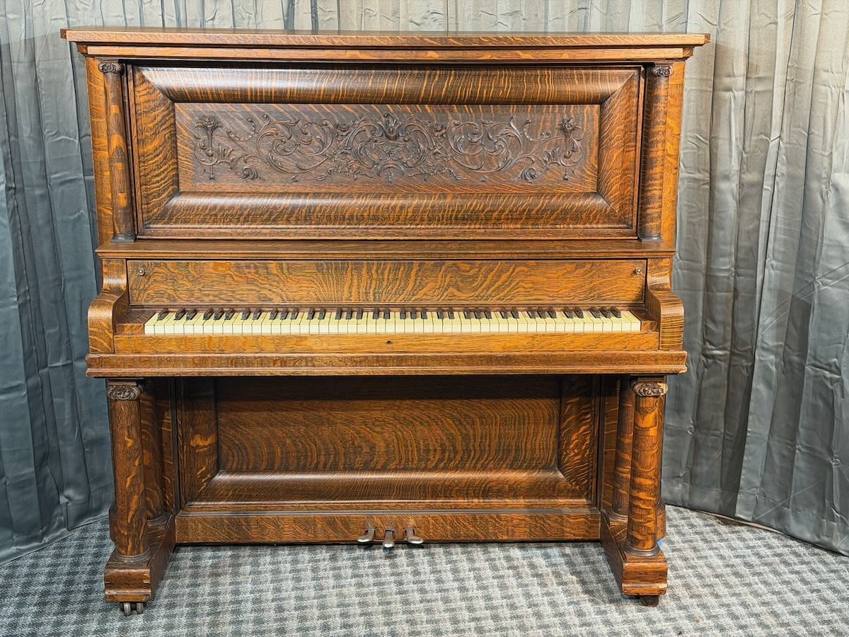 Teeple Price & Teeple Edwardian Style Upright Piano - Antique Piano Shop, Inc.